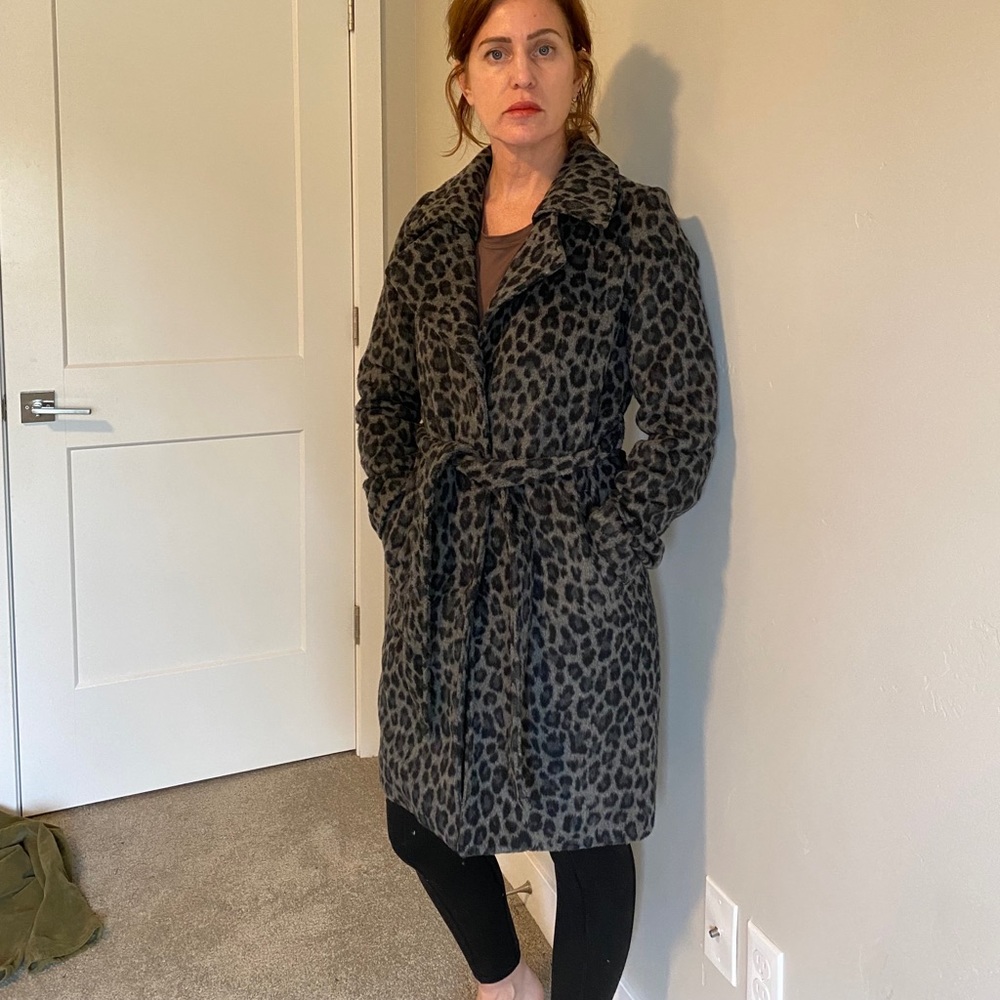 A New Day leopard print coat